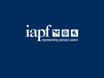 IAPF TRUSTEE NETWORK EVENT  CRACKING THE DC CODE: VALUE FOR MONEY  WELCOME  Cracking the DC Code: