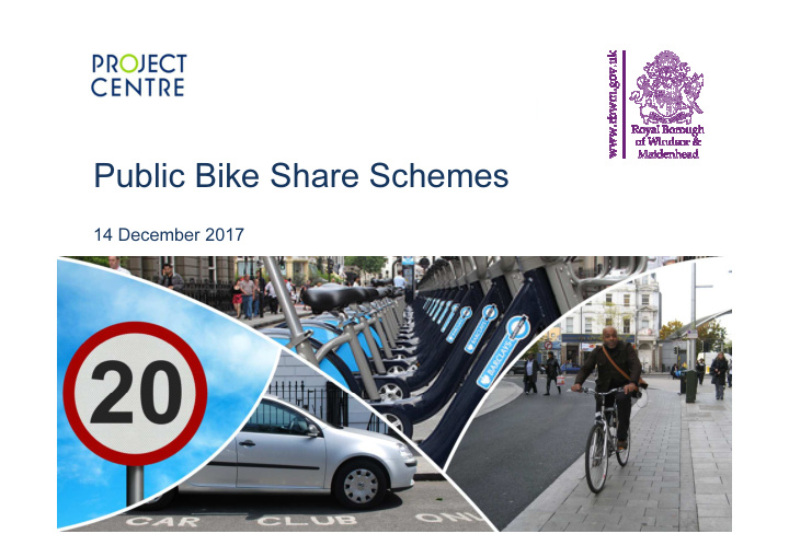 public bike share schemes