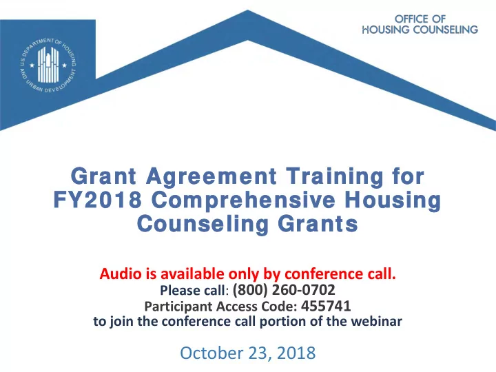 gr grant a ant agreemen eement t t training aining for or