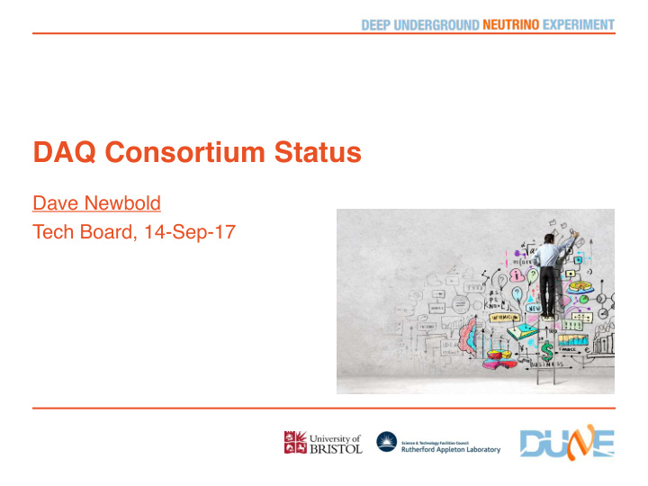 daq consortium status