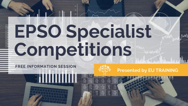 epso specialist competitions