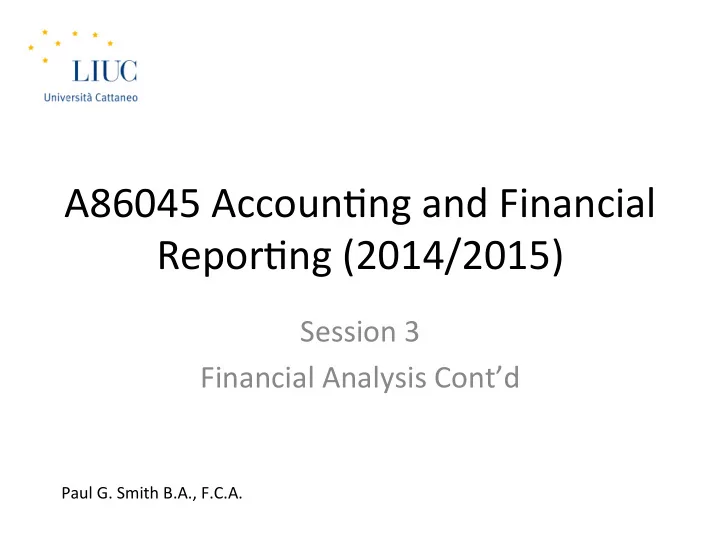a86045 accoun ng and financial repor ng 2014 2015