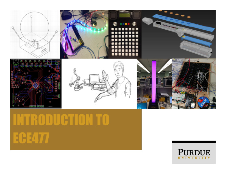 introduction to ece477 outline