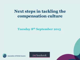 At the end of this event delegates will be able to:   Describe the impact the civil justice