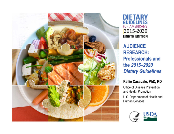 audience research professionals and the 2015 2020 dietary
