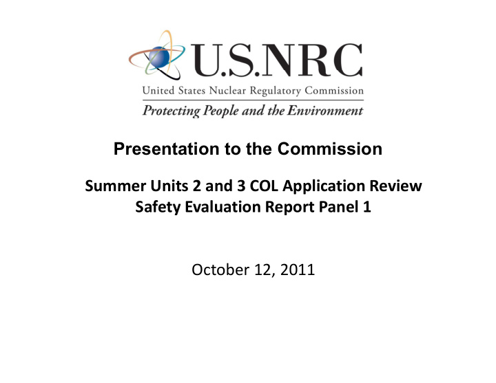 presentation to the commission summer units 2 and 3 col
