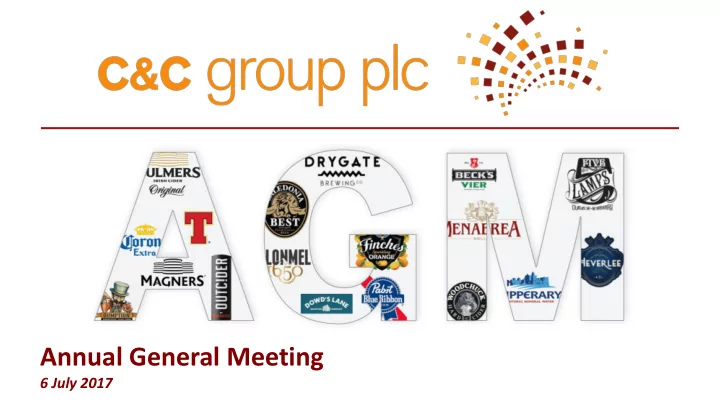 annual general meeting