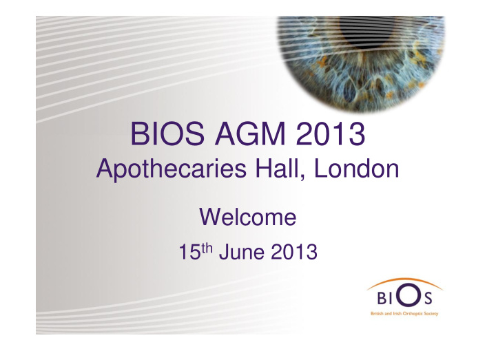 bios agm 2013