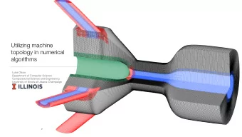 Utilizing machine  topology in numerical  algorithms Luke Olson Department of Computer Science