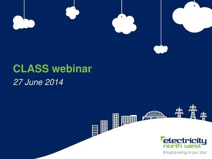 class webinar