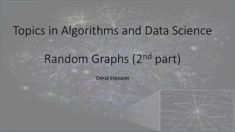 Random Graphs (2 nd part)  Omid Etesami  Phase transitions for CNF-SAT  Phase transitions for other