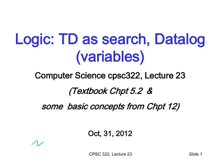 log logic ic td td as se as sear arch ch da data talo log
