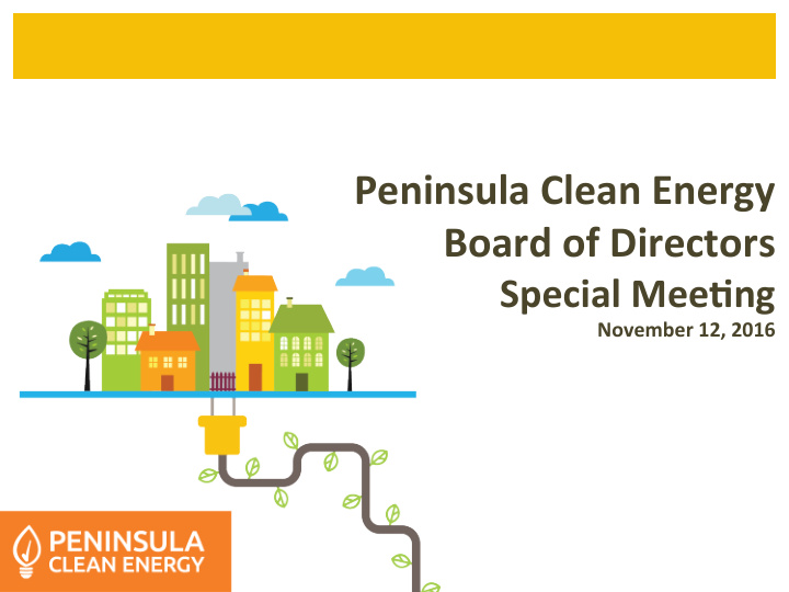 peninsula clean energy board of directors