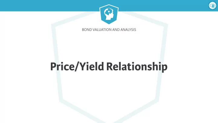 price yield relationship