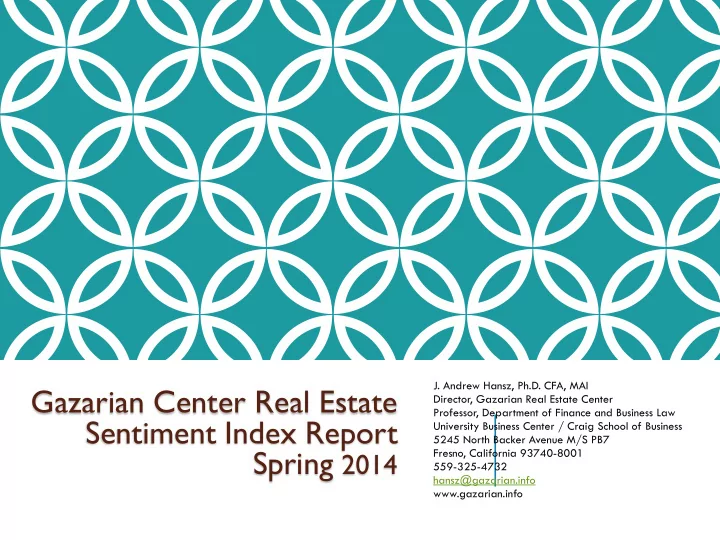 gazarian center real estate