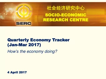 SOCIO  SOCIO-ECONOMIC  ECONOMIC  RES  RESEAR  EARCH  CH CENT  CENTRE  RE