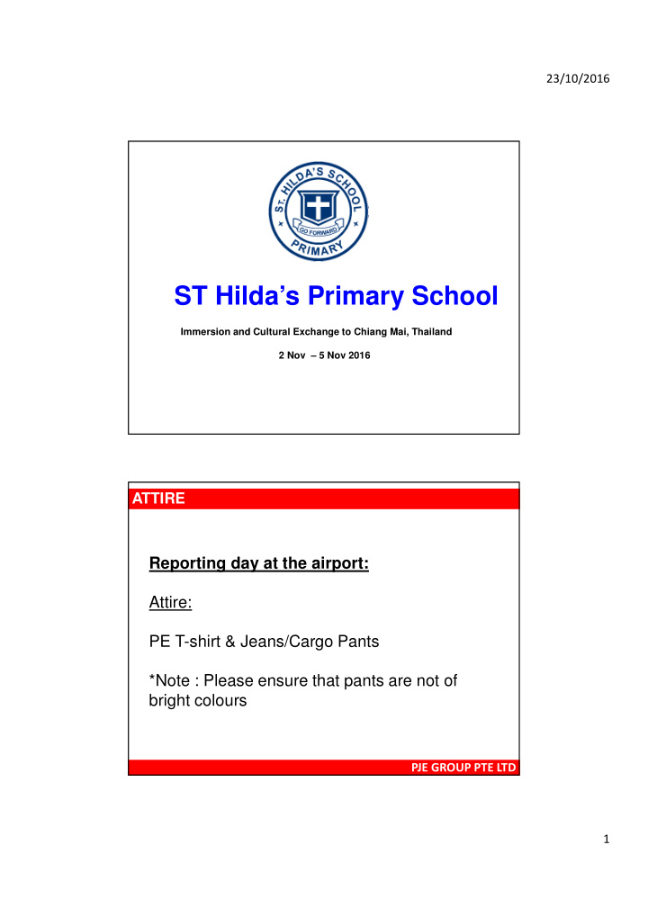 st hilda s primary school