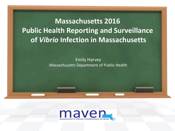 massachusetts 2016 public health reporting and