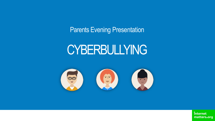 cyberbullying agenda