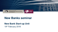 new banks seminar