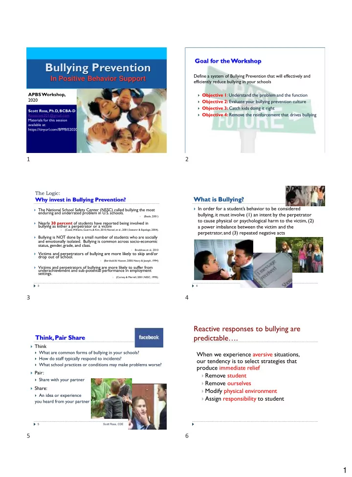 bullying prevention