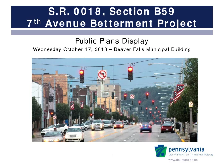 s r 0 0 1 8 section b5 9 7 th avenue betterm ent project