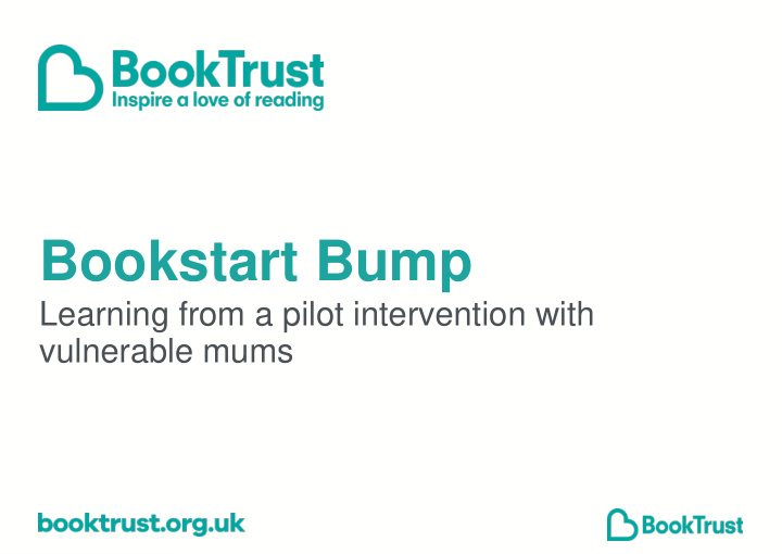 bookstart bump