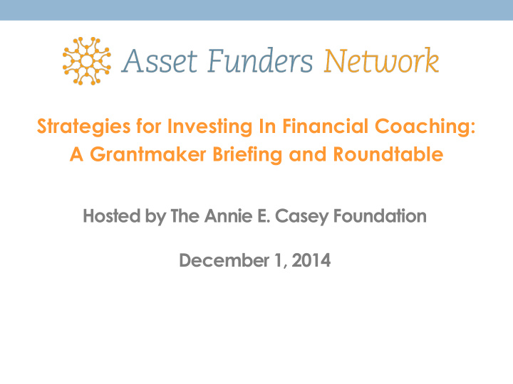 strategies for investing in financial coaching a