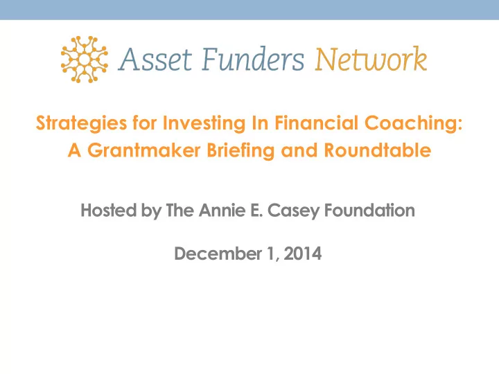 strategies for investing in financial coaching a
