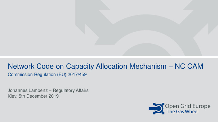 network code on capacity allocation mechanism nc cam