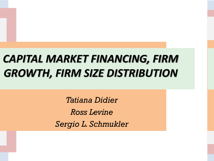 growth firm size distribution