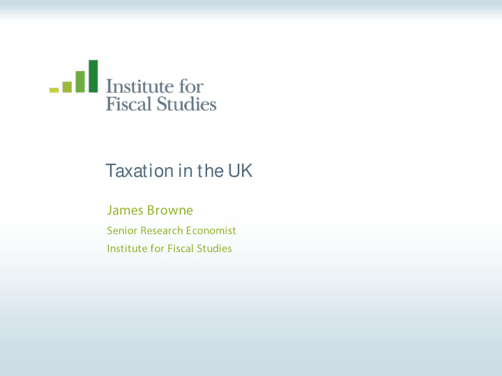 taxation in the uk