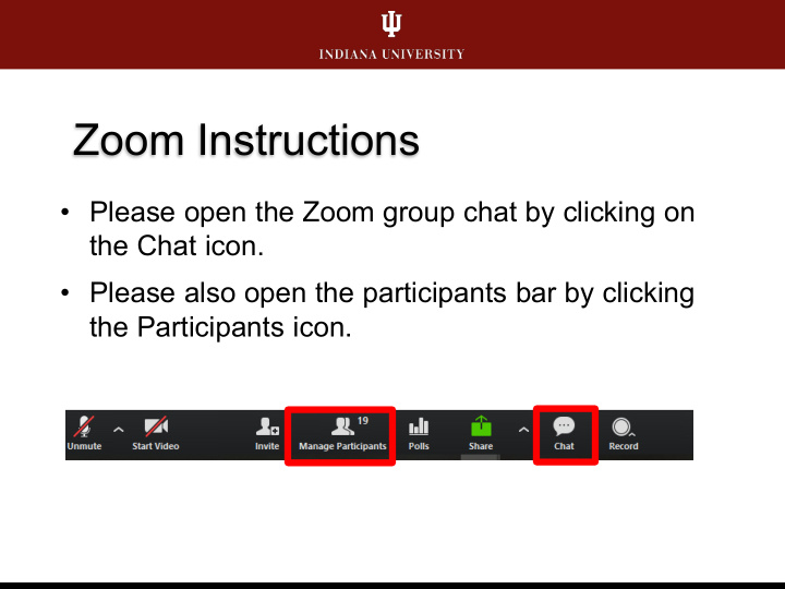 zoom instructions