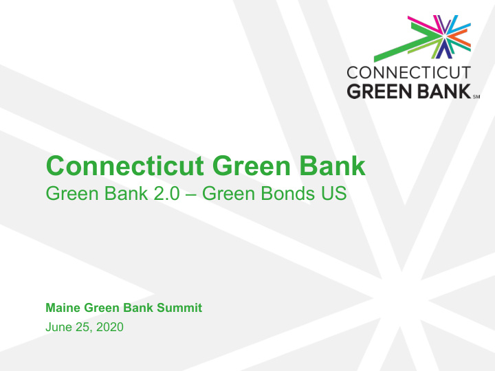 connecticut green bank