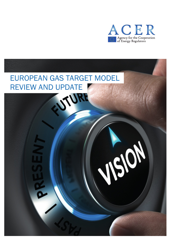european gas target model review and update european gas