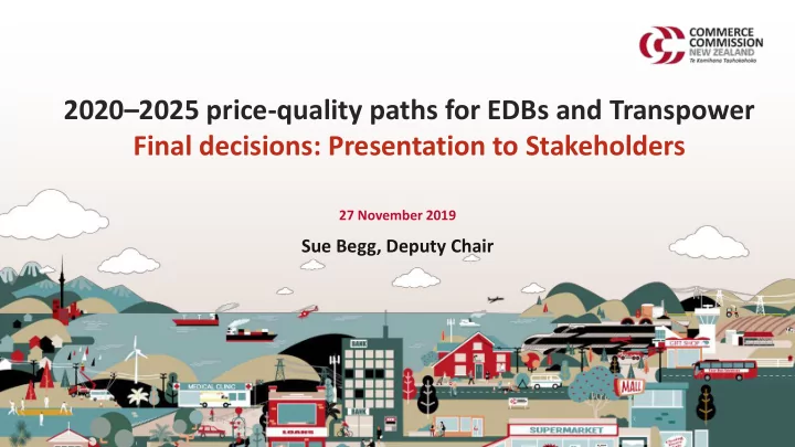 final decisions presentation to stakeholders