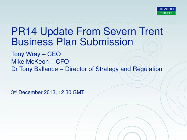 business plan submission