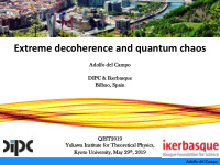 extreme decoherence and quantum chaos