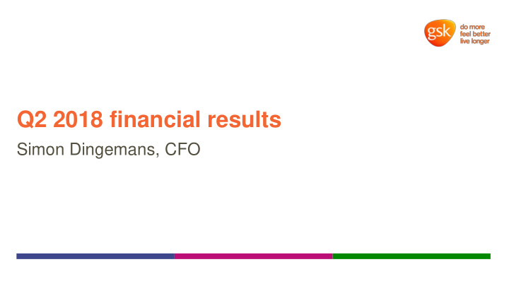 q2 2018 financial results