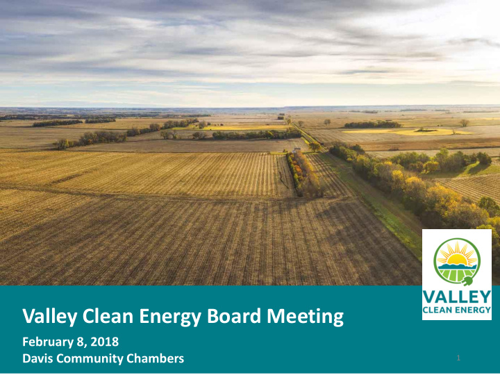 valley clean energy board meeting