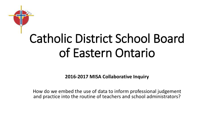 catholic district school board