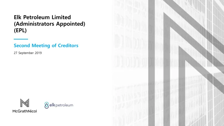 administrators appointed