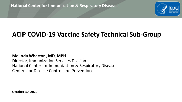 acip covid 19 vaccine safety technical sub group