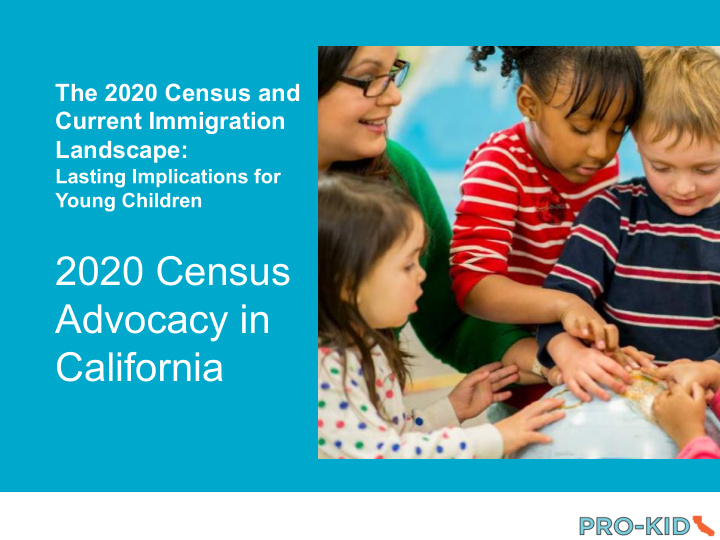 2020 census advocacy in california 15 statewide national