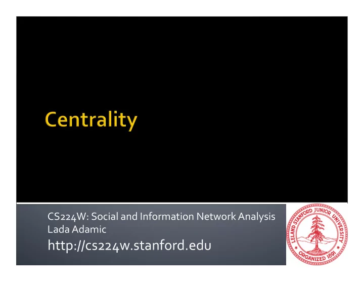http cs224w stanford edu stanford social web ca 1999