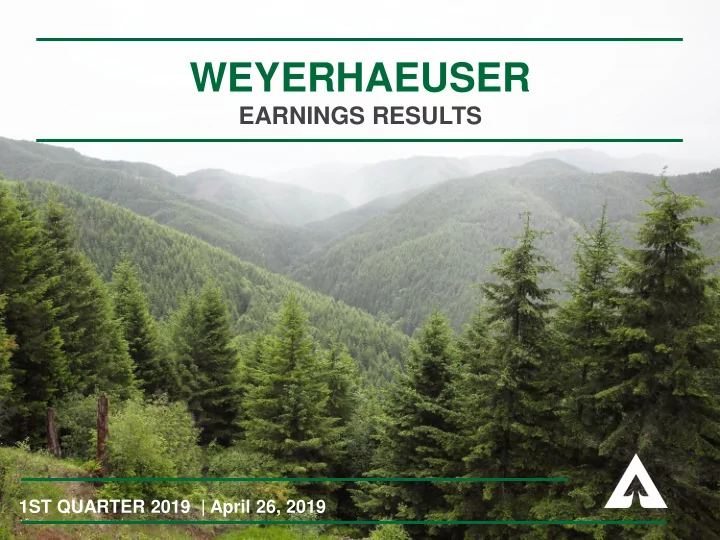 weyerhaeuser