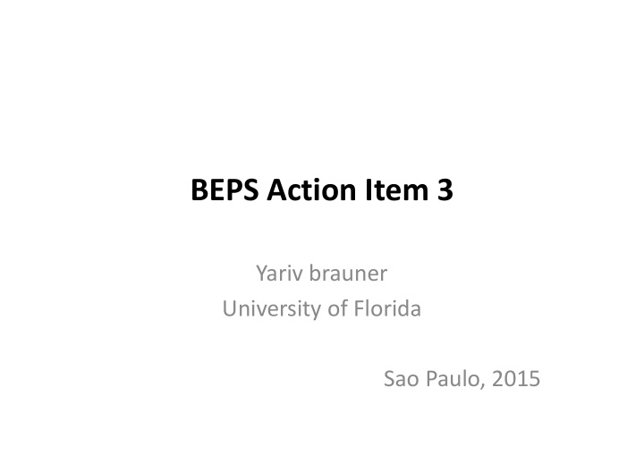 beps action item 3