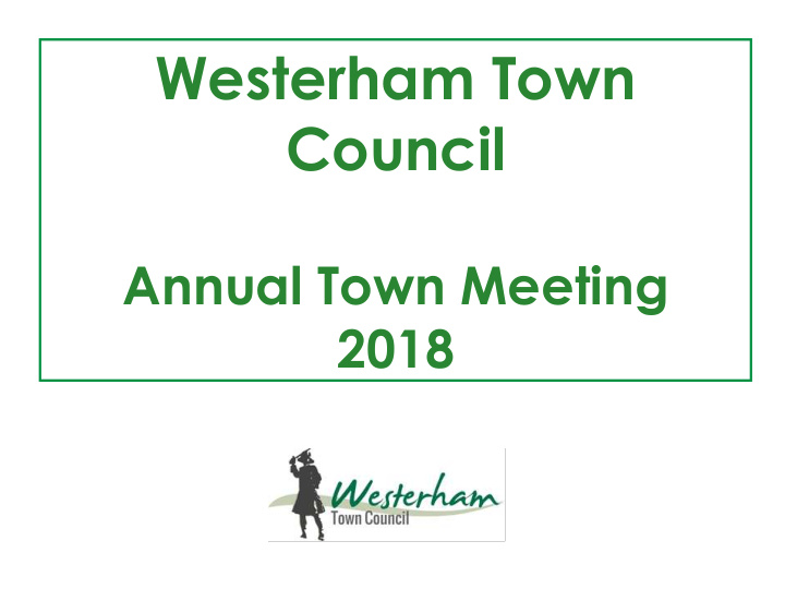 annual town meeting 2018 a g e n d a 1 apologies for