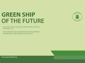 p.org  Green Shi  Ship of t he Fut  ut ur  ure - w w w .gr  greenship.  Green Ship of the Future