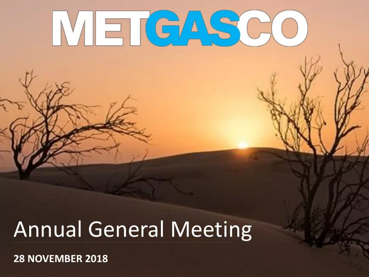 annual general meeting